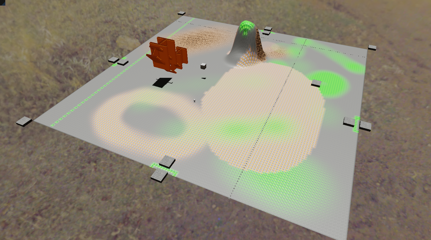 Final imported splatmap in BOB